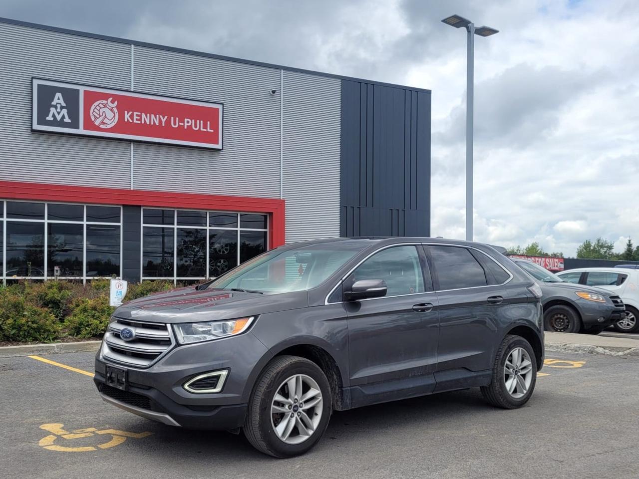 2016 Ford Edge in Magnetic Metallic. The vehicle has 280,234 km. The vehicle runs and drives. No check engine light. Rear brake callipers/pads create friction while driving; they might need replacement. Multiple imperfections/rust around the body. We dont perform any mechanical/safety inspections. The vehicle is sold as is and might need some work.
