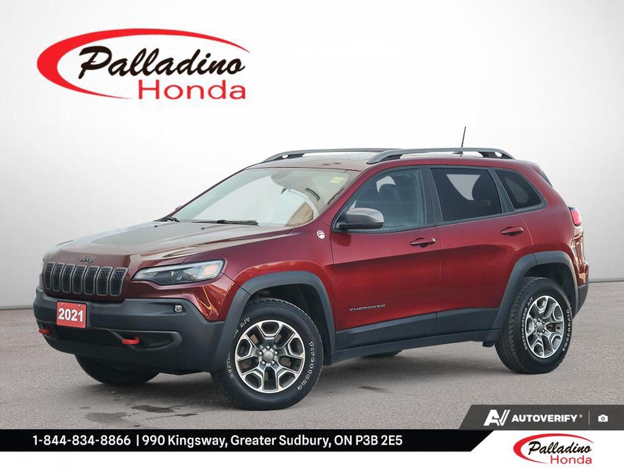 Used 2021 Jeep Cherokee Trailhawk Elite for sale in Greater Sudbury, ON
