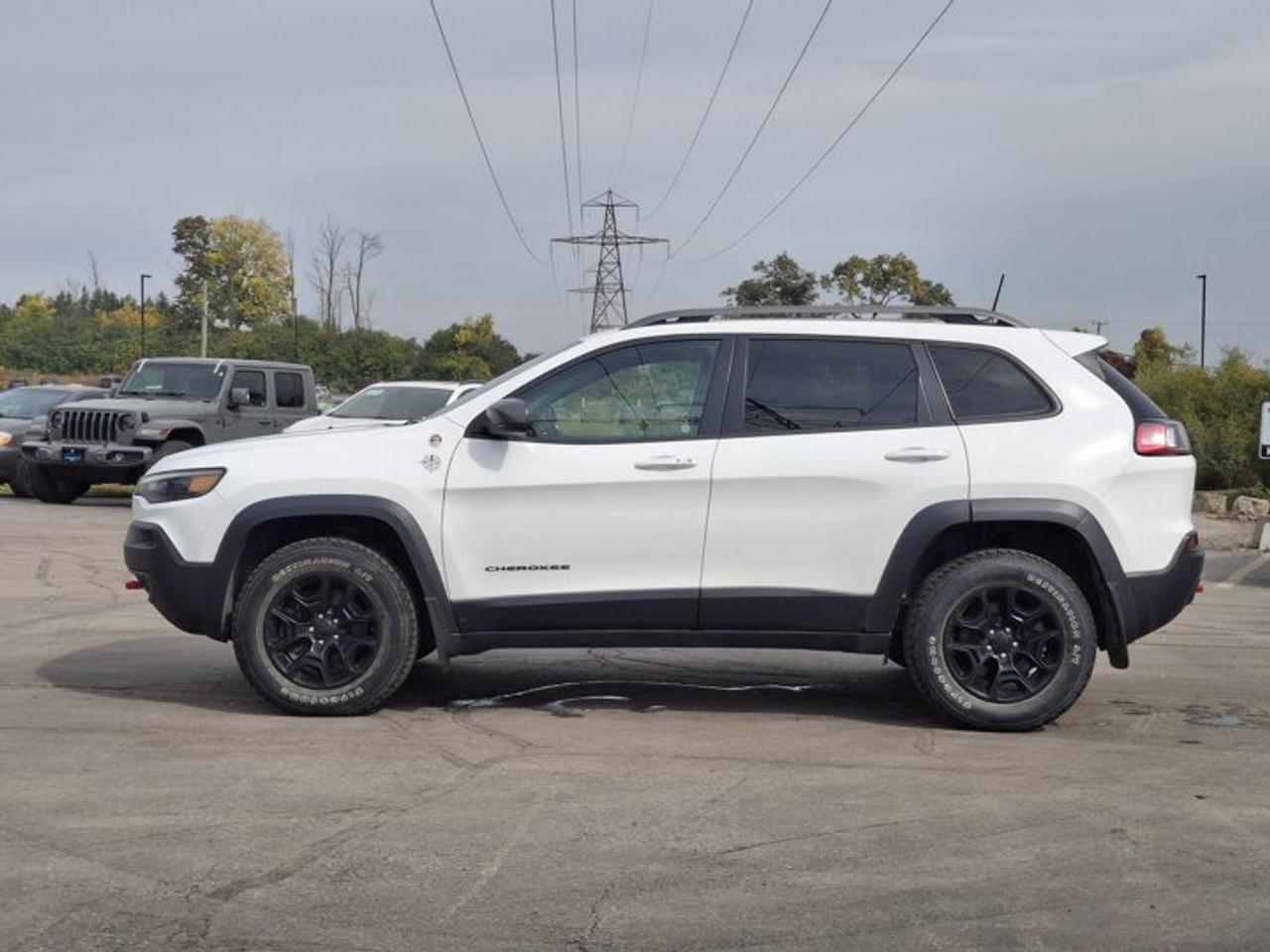 2020 Jeep Cherokee Trailhawk Elite 4x4 | V6 | Leather | Sunroof | Trailer Tow Pkg | Heated Seats + Steering | and More! Photo5