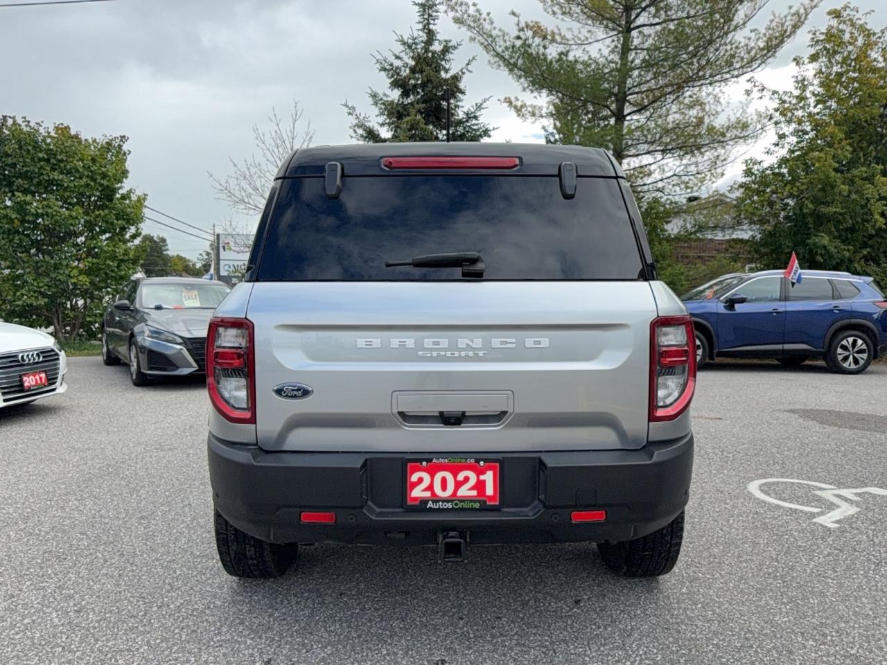 2021 Ford Bronco Sport BADLANDS-4X4-SUNROOF-2 TONE HEATED LEATHER-B/O SOUND-HITCH PKG-DRIVE ASSIST-WIRELESS CHARGE Photo3