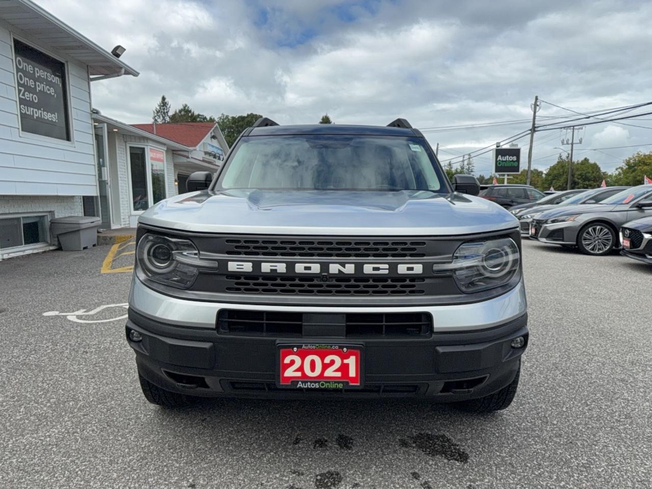 2021 Ford Bronco Sport BADLANDS-4X4-SUNROOF-2 TONE HEATED LEATHER-B/O SOUND-HITCH PKG-DRIVE ASSIST-WIRELESS CHARGE Photo