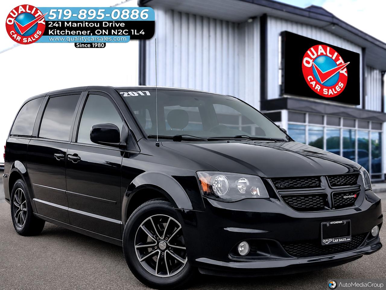 2017 Dodge Grand Caravan SXT Premium Plus *LEATHER-NAVIGATION-DVD PLAYER*