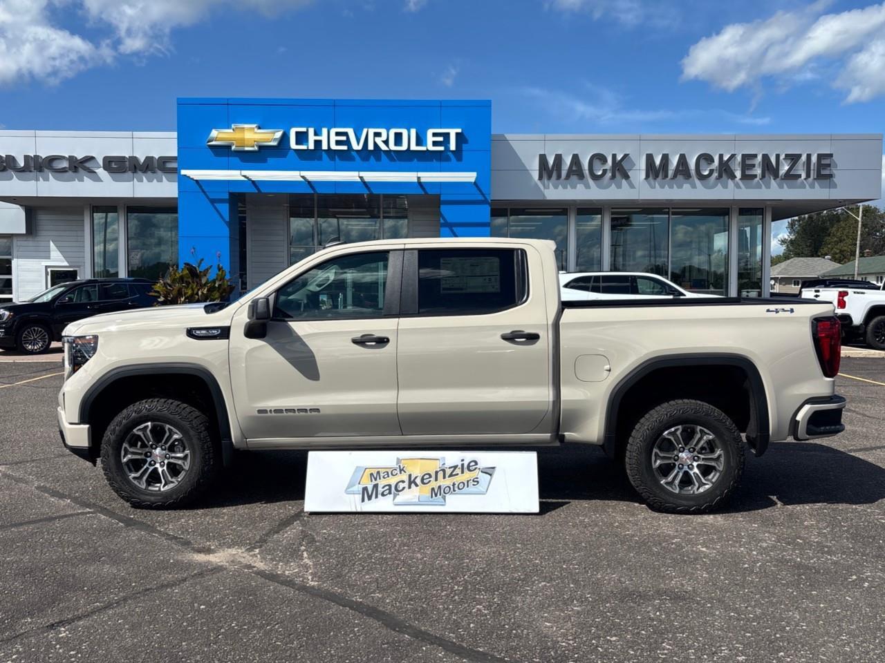 2026 GMC Sierra 1500 Pro New 6 Passenger Crew Cab V8 4X4 Truck with Factory Installed 2 Lift, 7 Diagonal Touch Screen Radio with Wireless Apple CarPlay/Android Auto Photo