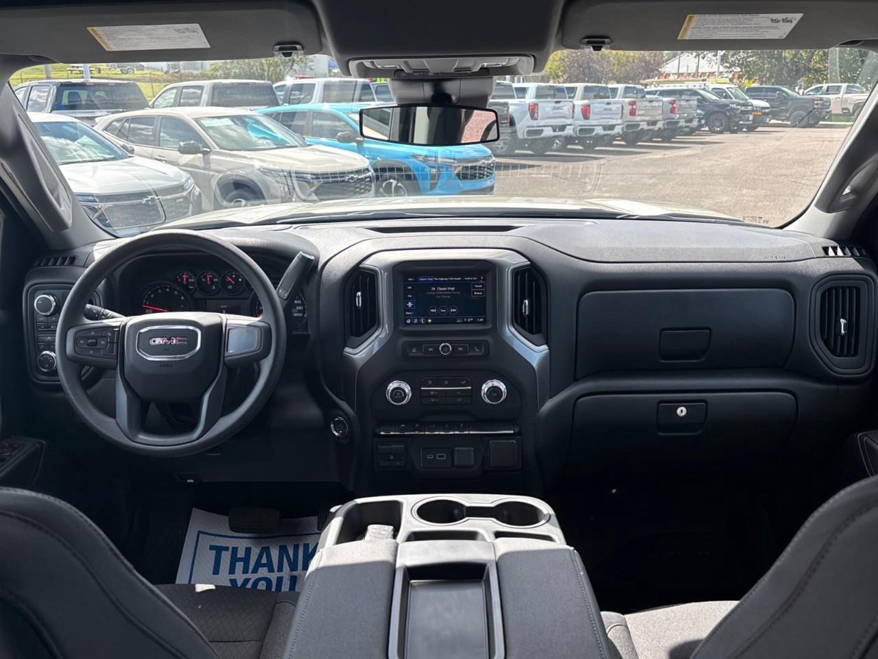 2026 GMC Sierra 1500 Pro New 6 Passenger Crew Cab V8 4X4 Truck with Factory Installed 2 Lift, 7 Diagonal Touch Screen Radio with Wireless Apple CarPlay/Android Auto Photo