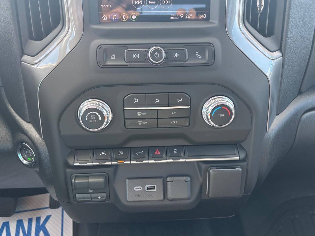 2026 GMC Sierra 1500 Pro New 6 Passenger Crew Cab V8 4X4 Truck with Factory Installed 2 Lift, 7 Diagonal Touch Screen Radio with Wireless Apple CarPlay/Android Auto Photo