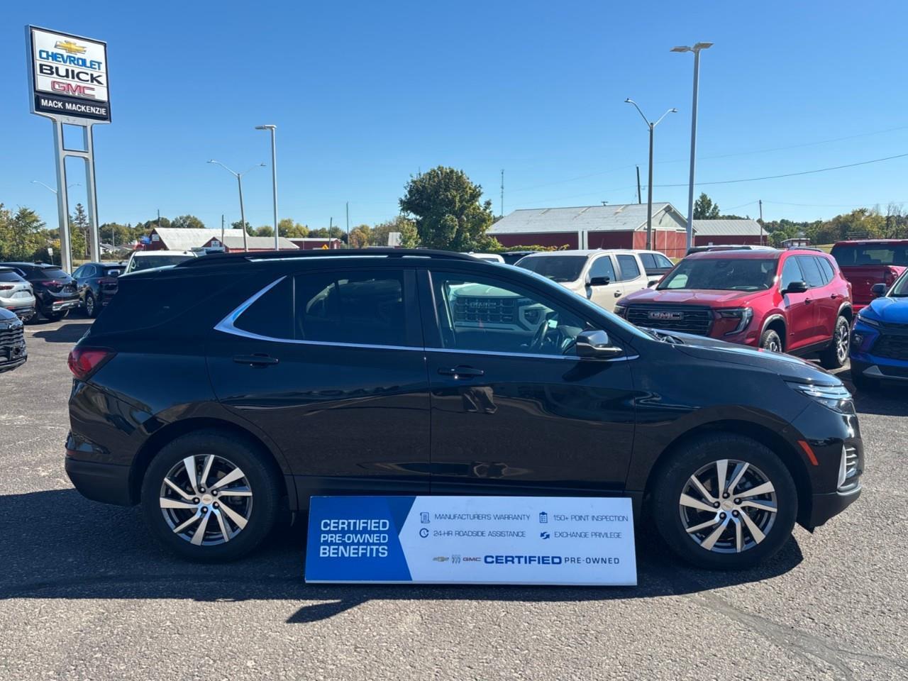 2022 Chevrolet Equinox LT Used 2022 5 Passenger AWD SUV with a Panoramic Sunroof, Adaptive Cruise Control, Power Liftgate, Heated Front Seats, Heated Steering Wheel and a 8 Diagonal Touchscreen Radio with Navigation, Apple Car Photo