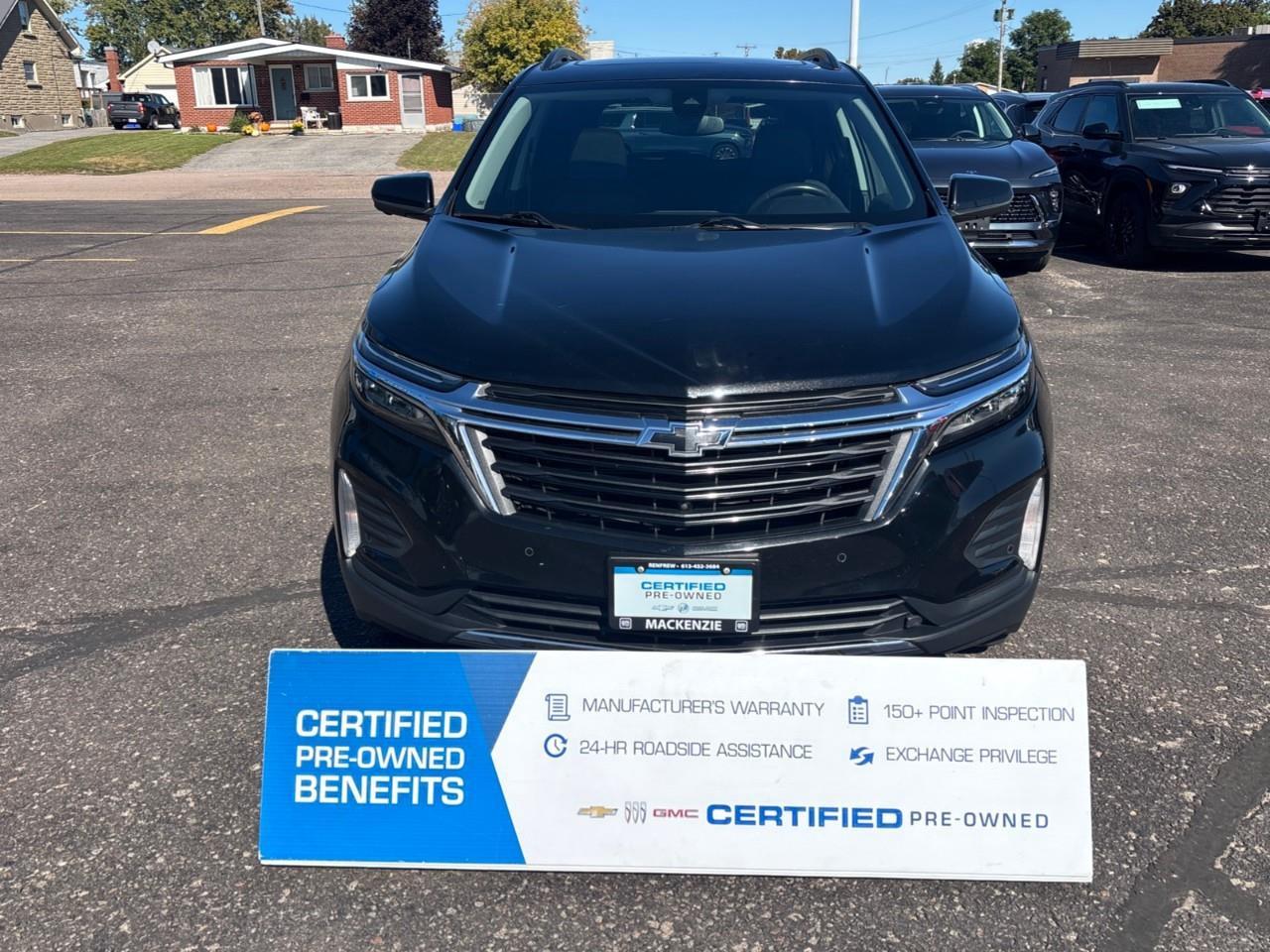 2022 Chevrolet Equinox LT Used 2022 5 Passenger AWD SUV with a Panoramic Sunroof, Adaptive Cruise Control, Power Liftgate, Heated Front Seats, Heated Steering Wheel and a 8 Diagonal Touchscreen Radio with Navigation, Apple Car Photo