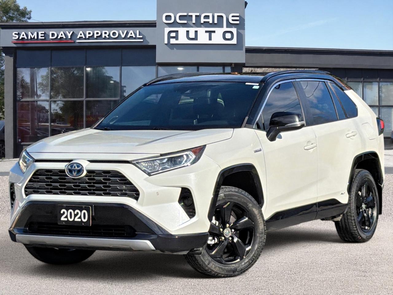 <p>Finance Price $27495 | Cash Price $28995 | Accident free | 2020 Toyota RAV4 XLE | Hybrid | AWD | Fuel efficient | Power sunroof | Heated front seats | Backup camera | Lane keep assist | Adaptive cruise control | Automatic emergency braking | Keyless entry with push start | Alloy wheels | LED headlights | Power driver seat | Bluetooth connectivity | USB charging ports | Steering wheel audio controls | Power windows | Automatic transmission | Spacious cargo area | Comfortable daily driver | Excellent winter vehicle | Reliable family SUV | Great fuel economy</p><p><br>Available Now at Octane Used Cars!<br>1850 Lawrence Ave E, Scarborough, ON M1R 2Y4<br>Call us today to book your test drive!<br><br>CERTIFICATION<br>All our vehicles go through a comprehensive safety inspection that exceeds industry standards. Certification includes a full inspection, oil change, and professional detailing before delivery. Vehicles are not drivable if not certified and not e-tested. A certification package is available for $699. Trade-ins welcome. All vehicles are subject to HST, licensing fees, and a $22 OMVIC fee.<br><br>FINANCING<br>Good credit, bad credit, or no credit we can help. Instant approvals available with flexible plans tailored to your needs. Financing deals are subject to an admin fee.<br><br>WARRANTY<br>This vehicle qualifies for extended warranty options. Our team can help you choose the right coverage.<br><br>PRICE<br>At Octane Used Cars, we offer fair, transparent, no-haggle pricing. We monitor the market to keep our vehicles priced competitively, giving you the best value with a no-pressure buying experience.</p>