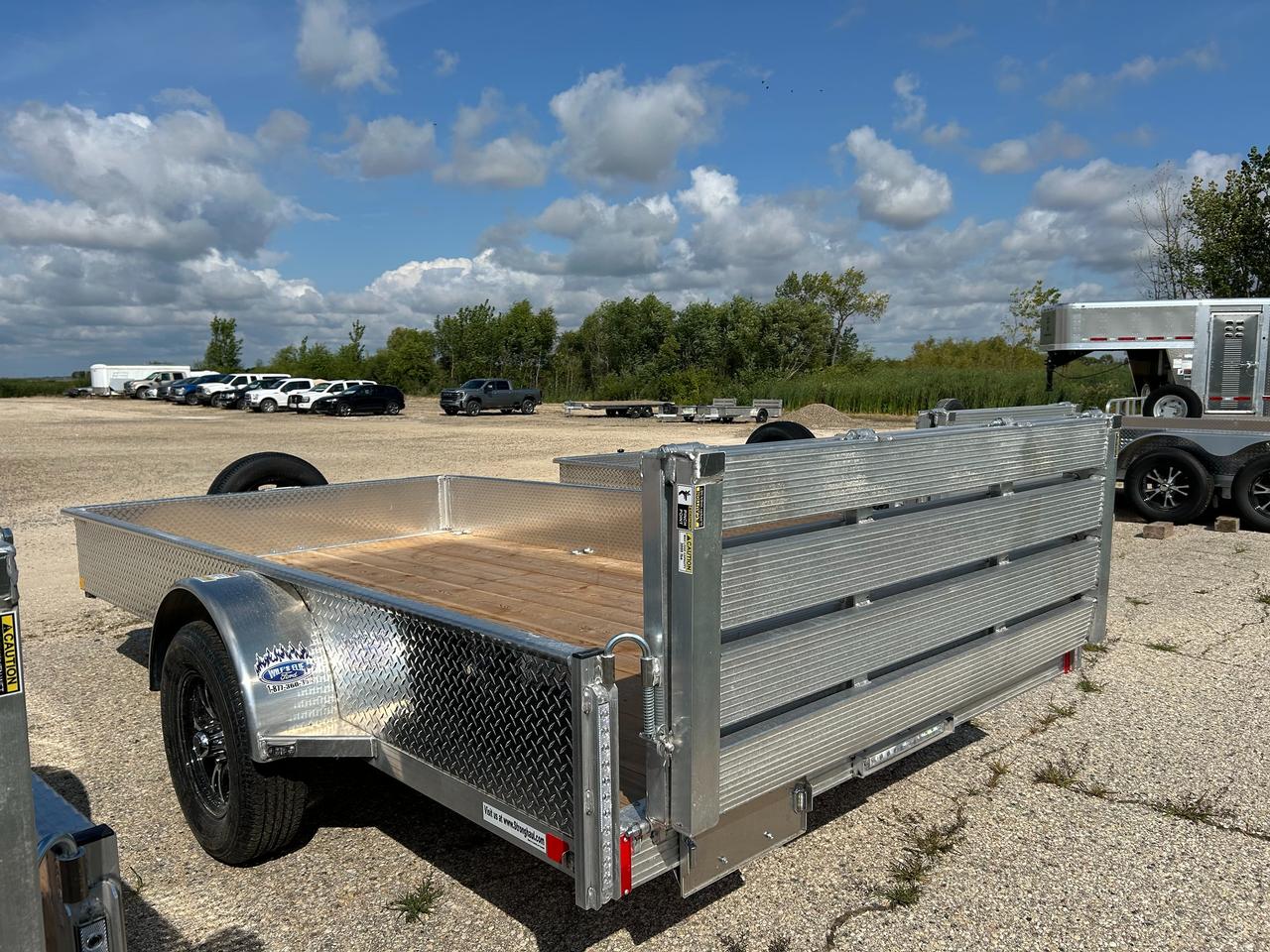 2027 Stronghaul Utility Trailer  76 x 12 Stronghaul Solid Side Trailer Photo