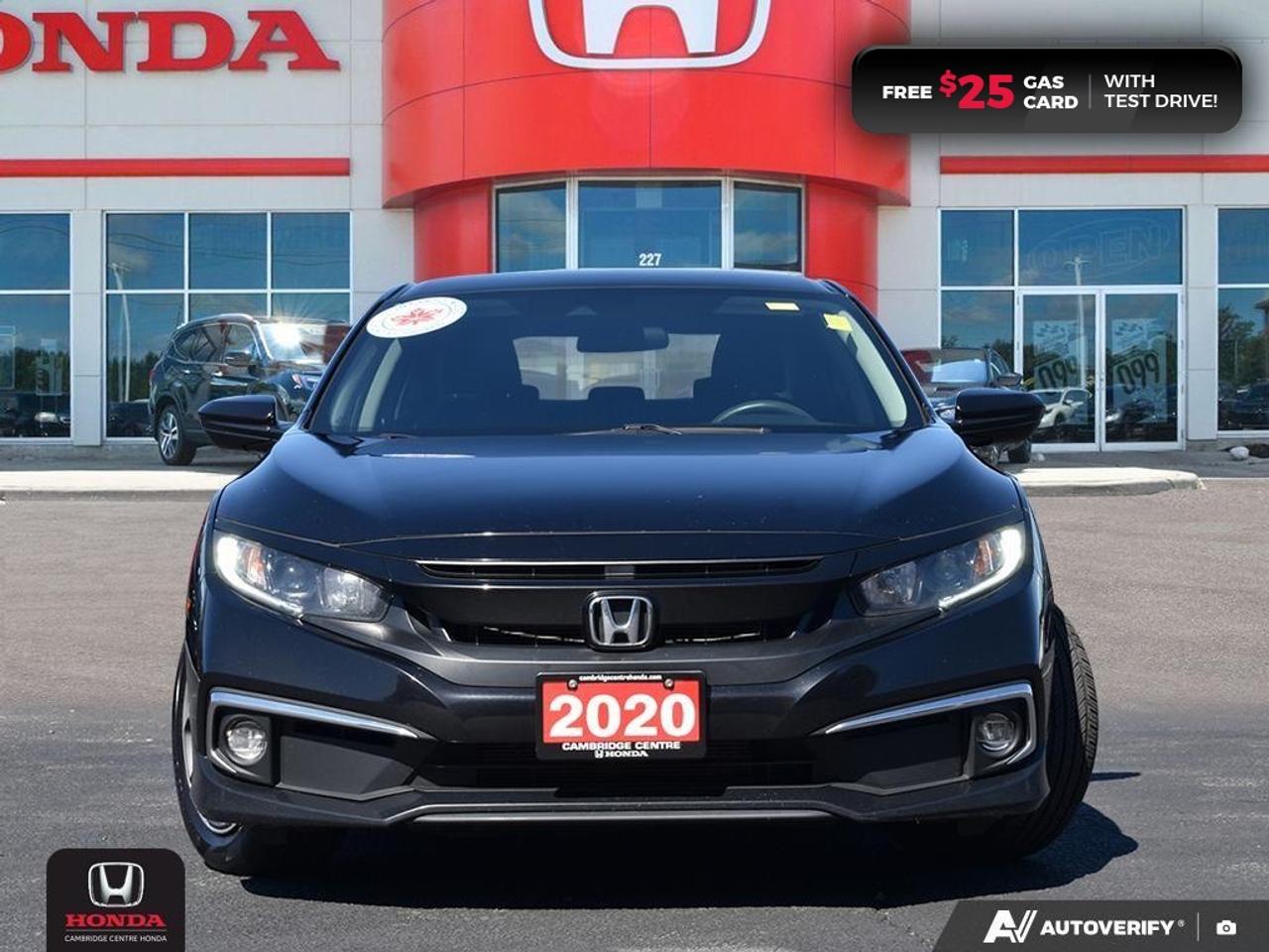 2020 Honda Civic LX HONDA SENSING TECHNOLOGIES | REARVIEW CAMERA | APPLE CARPLAY™/ANDROID AUTO™ Photo1