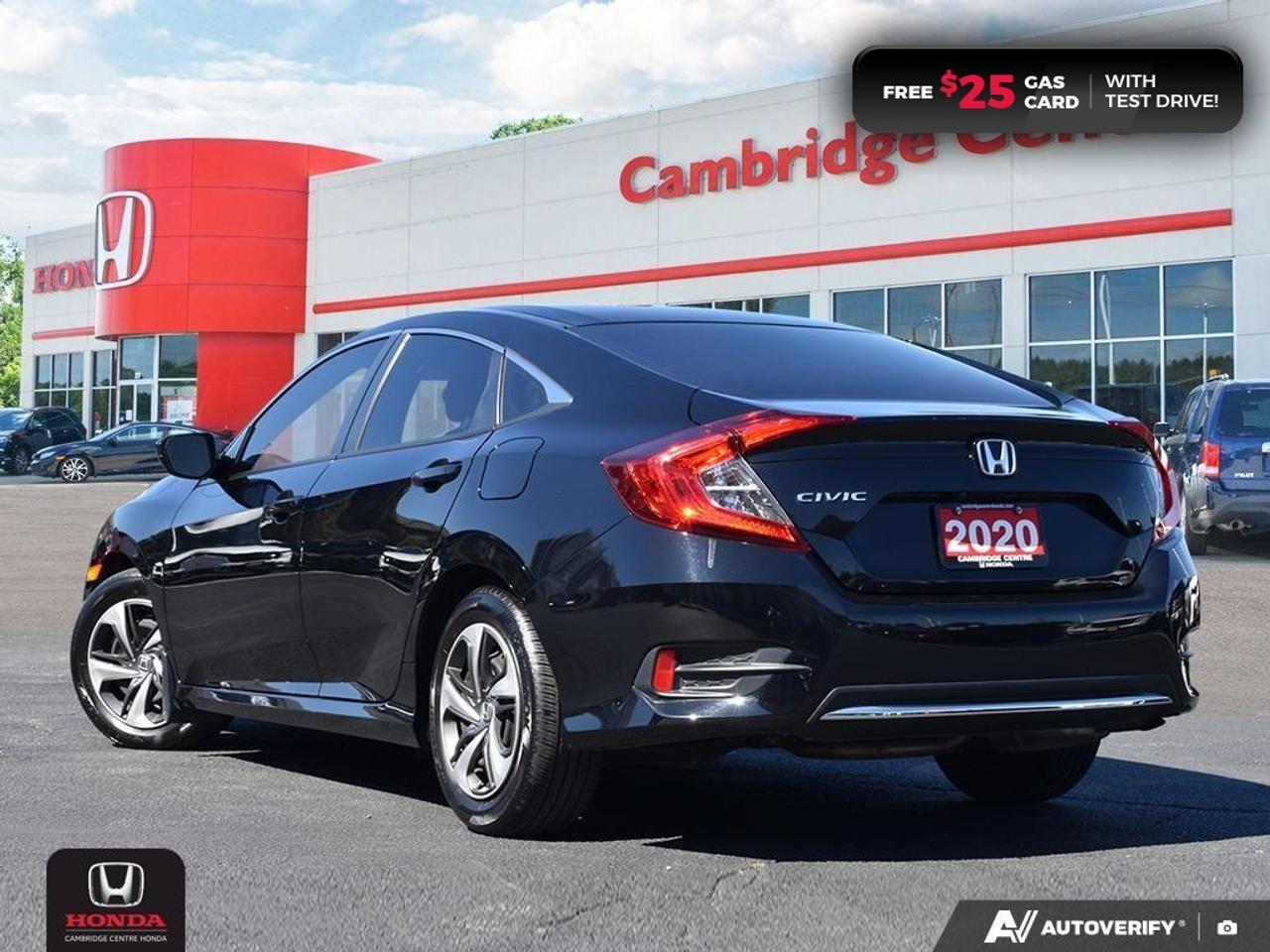 2020 Honda Civic LX HONDA SENSING TECHNOLOGIES | REARVIEW CAMERA | APPLE CARPLAY™/ANDROID AUTO™ Photo
