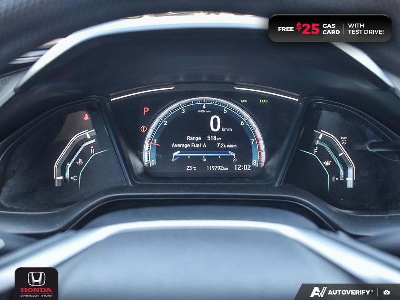 2020 Honda Civic LX HONDA SENSING TECHNOLOGIES | REARVIEW CAMERA | APPLE CARPLAY™/ANDROID AUTO™ Photo