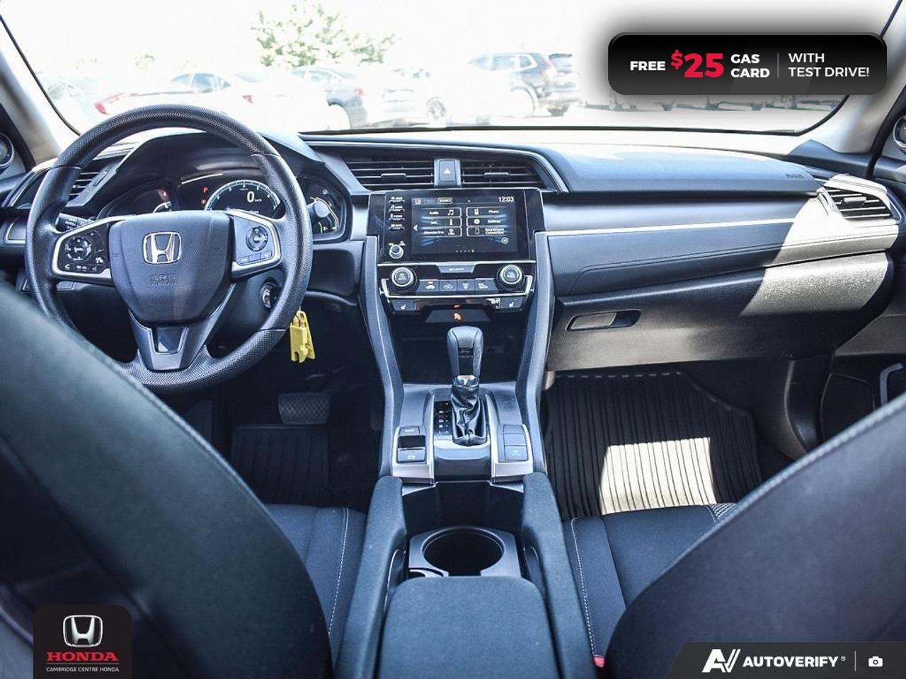 2020 Honda Civic LX HONDA SENSING TECHNOLOGIES | REARVIEW CAMERA | APPLE CARPLAY™/ANDROID AUTO™ Photo