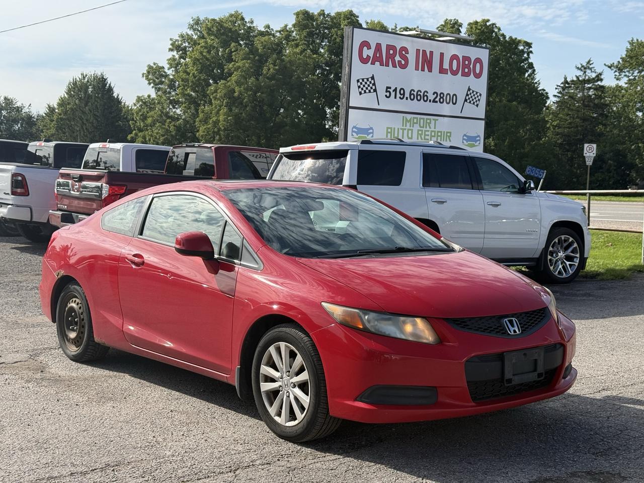 Used 2012 Honda Civic 2dr Man Ex for sale in Komoka, ON