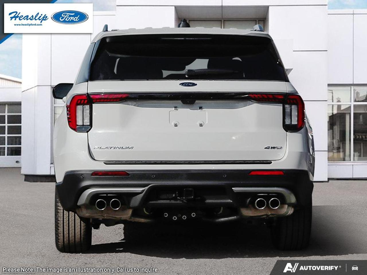 2026 Ford Explorer Platinum Photo4