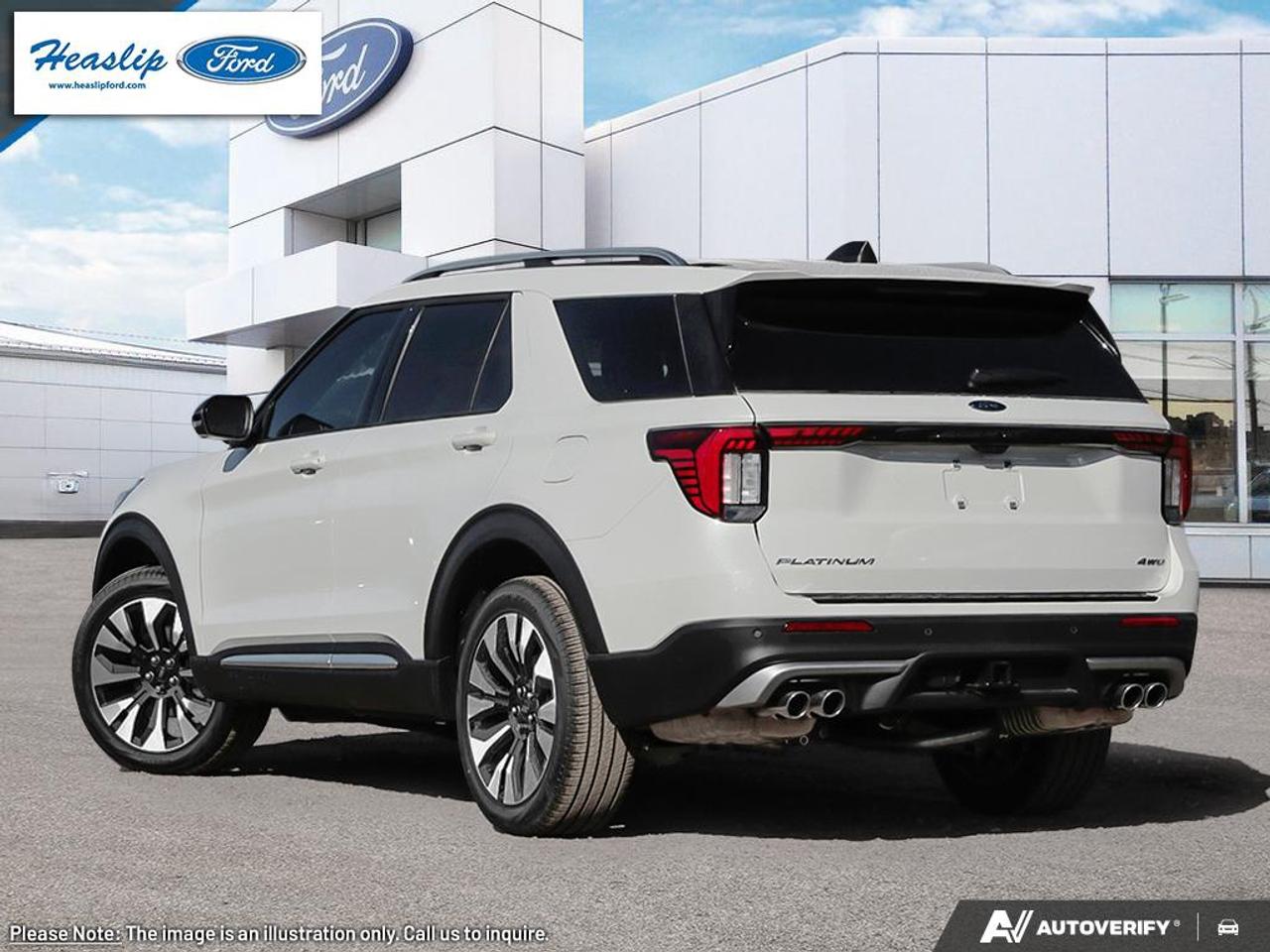 2026 Ford Explorer Platinum Photo3