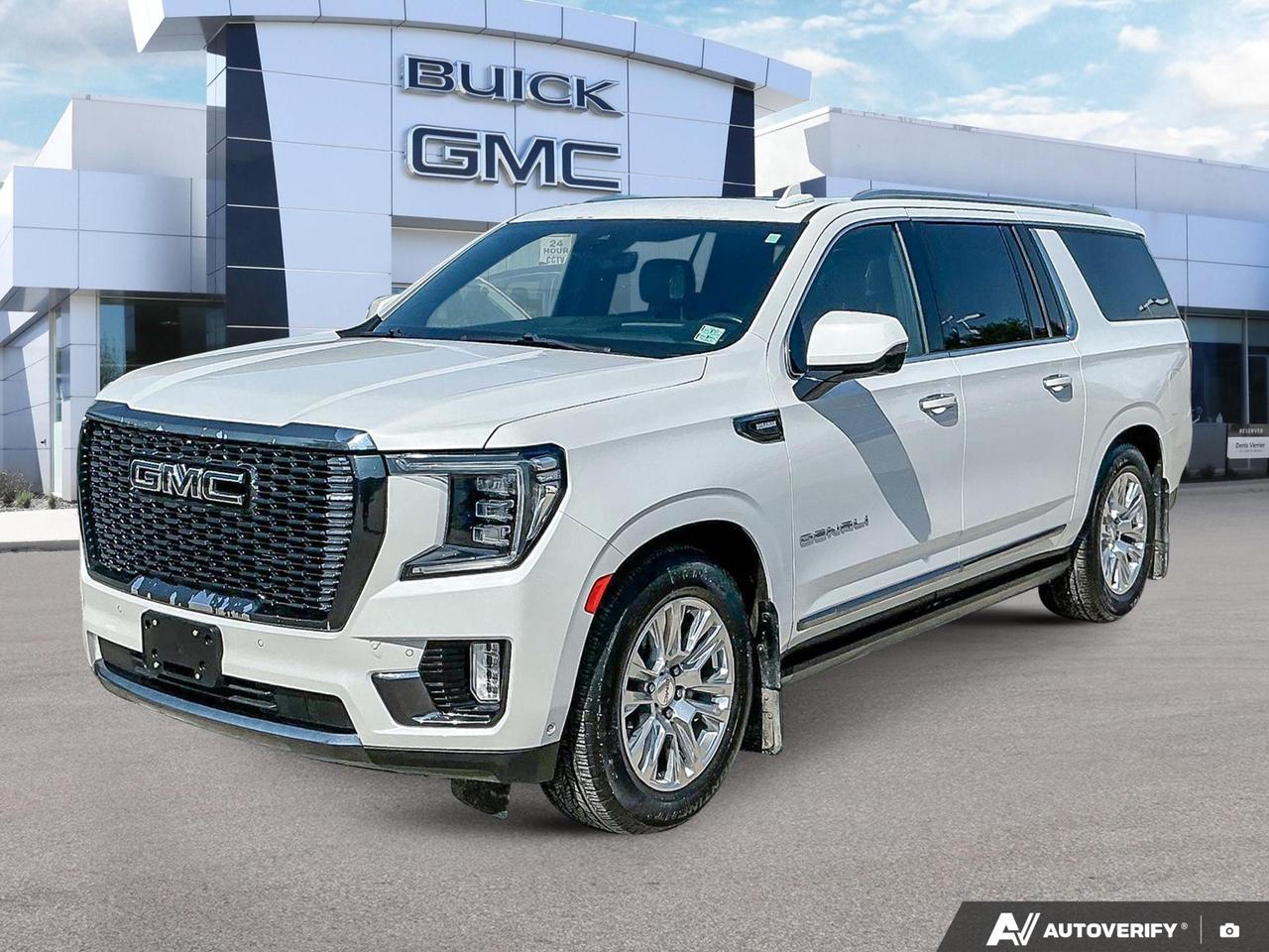 Suspension Package , Magnetic Ride Control | Head Up Display | HD Surround Vision | BOSE 18 Speaker Sound System  | Enhanced Parking Assist | Super Cruise | Hands Free Lift Gate | Sport Pedal Kit | Max Trailering Package | Heated & Vented Seats | Wireless Charging | Panoramic Dual Pane Power Sunroof
If youre looking for a full-size SUV that genuinely delivers on every front  capability, comfort, and technology  this 2023 GMC Yukon XL Denali Ultimate is worth your full attention. Powered by the efficient and torque-rich 3.0L Duramax Turbo-Diesel I6, paired with Air Ride Adaptive Suspension and a comprehensive suite of Denali Ultimate exclusives, this is one of the most well-equipped large SUVs youll find on the lot. Accident-free with 131,604 km, its been well-used and is ready for its next chapter.

- ENGINE, DURAMAX 3.0L TURBO-DIESEL I6  strong towing capability with diesel efficiency (9L/100km highway)
- Air Ride Adaptive Suspension with Electronic Precision Shift for a refined, responsive drive
- Integrated Trailer Brake Controller + Max Trailering Package with ProGrade Trailering System
- 15 Head-Up Display and 12 Driver Information Centre for a fully digital cockpit experience
- Denali-specific 16-way power front seats with massage, heated second row, and power-folding third row
- Bose Performance Series Sound System with 18 speakers
- Power Panoramic dual-pane sunroof, hands-free power liftgate with GMC logo projection, and power-retractable assist steps
- Rear Cross Traffic Alert, Rear Pedestrian Alert, Hitch Guidance with Hitch View, and Hill Descent Control

Ready to experience it for yourself? Visit Birchwood Chevrolet Buick GMC in person or online at birchwoodchevrolet.ca to book a test drive, ask questions, or get started on your purchase today.
All of our quality pre-owned vehicles are delivered with the following:
· a Birchwood Certified 152 pt Inspection
· a full tank of fuel
· Full service records (if available)
· a CARFAX report

Click, call (204) 837-5811, or visit Birchwood Chevrolet Buick GMC at the Birchwood Auto Park, 3965 Portage Avenue West at the Perimeter.

Special Financing Available! Price does not include taxes. Dealer Permit #4240.
Dealer permit #4240