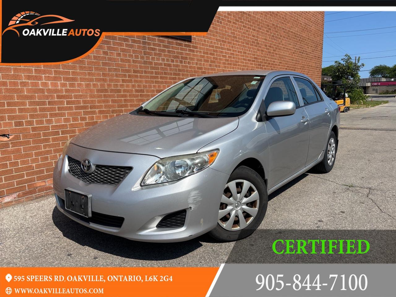 Used 2010 Toyota Corolla 4DR SDN AUTO CE for sale in Oakville, ON