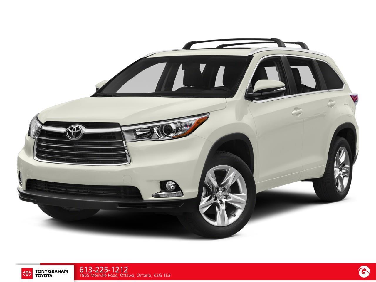 Used 2015 Toyota Highlander XLE for sale in Ottawa, ON