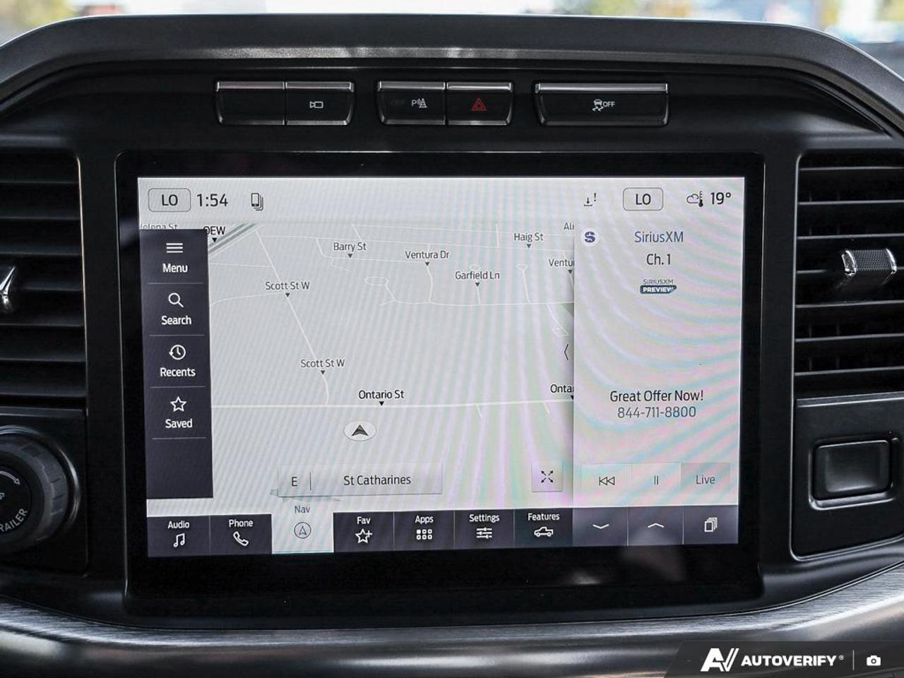 2022 Ford F-150 Lariat NAVIGATION SYSTEM | 502A | FORD CO-PILOT ASSIST | Photo