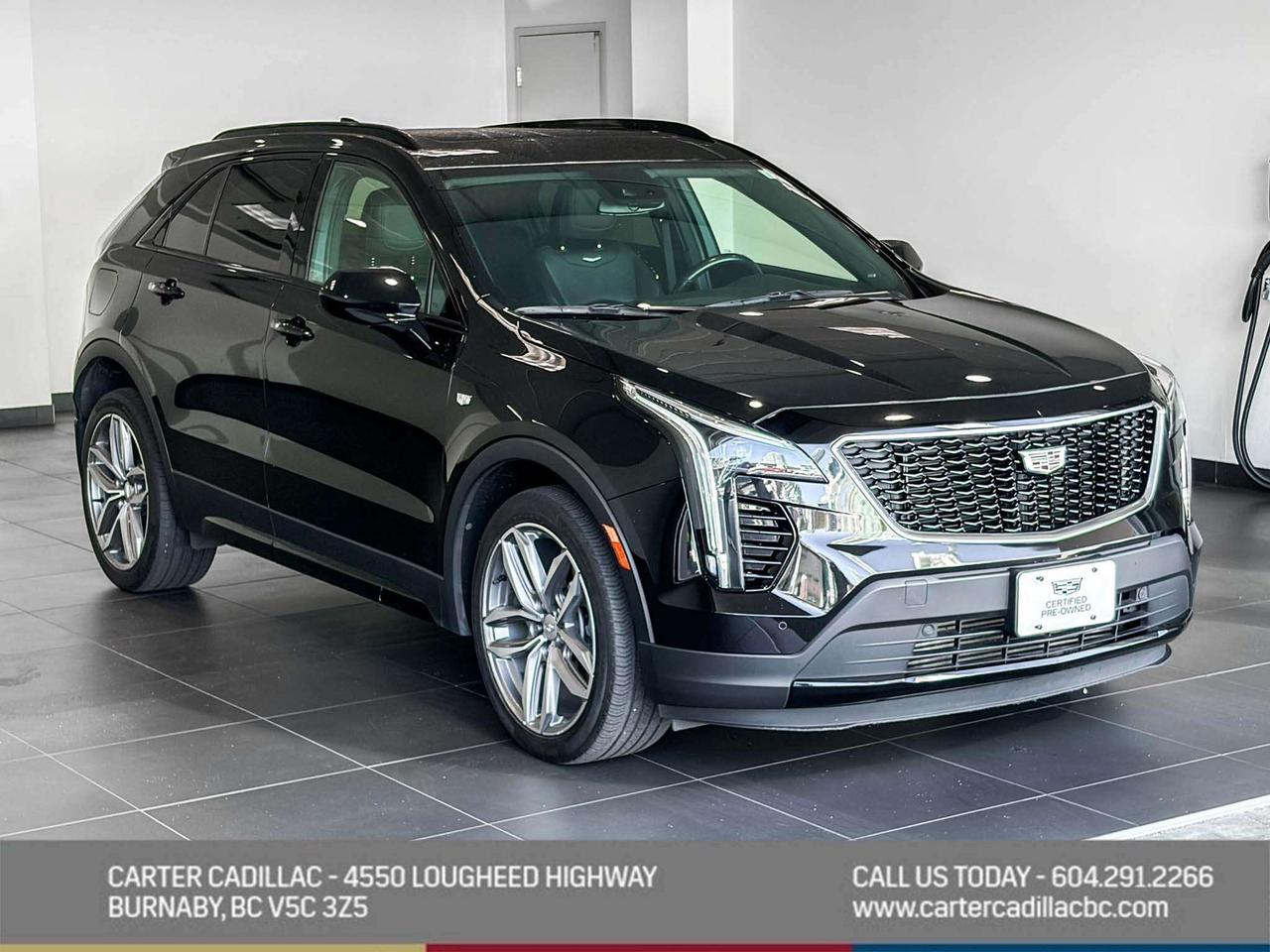 <b>NO ACCIDENTS | ONE OWNER</b>. Command attention in this 2020 Cadillac XT4 Sport AWD, powered by a responsive 2.0L Turbo 4-cylinder engine and featuring 8-way power driver and 6-way power passenger seats, a panoramic sunroof, a power liftgate, and dual-zone automatic climate control. Enjoy a leather-wrapped steering wheel and advanced safety with forward collision warning, pedestrian detection, automatic emergency braking and a vibrating safety-alert driver seat. Rearview camera, rear parking sensors and electronic stability control add confidence to every drive. Come take it for a test drive today and experience all this stylish vehicle has to offer! <b>WHY CARTER GM BURNABY?</b> - An unrivalled vehicle purchasing experience! - Exceeding our loyal customers expectations since 1963 - 4.5 Google star rating (with 2,300+ customer reviews) - Cargurus Top-rated Dealer 2025 Award - Cargurus Top Value Dealer 2025 Award - 30-day / 2,500 km exchange privilege - Peace of mind - 150-point vehicle inspection - CARFAX - full vehicle service history - purchase with confidence! - Vehicle trades welcome! Best price guaranteed! - We provide upfront pricing, zero hidden fees, and 100% transparency - Fast approvals and 99% acceptance rates (no matter your current credit status!) - Multilingual staff (many languages spoken) - Comfortable non-pressured environment with in-store television, WIFI and a childrens play area! - In-store restaurant: fresh daily menu <p><img src=https://gmtadvantage-com.cdn-convertus.com/uploads/sites/16/2025/09/Carter-GM-Burnaby-Car-Gurus-Awards-2025.png alt="" width="300" height="77" /></p> Were here to help you drive the vehicle you want, the vehicle you deserve! <b>QUESTIONS? GREAT! WEVE GOT ANSWERS!</b> To speak with a friendly vehicle specialist - <b>CALL NOW!</b> <small>The advertised price includes all standard dealer fees and any applicable manufacturer or dealer incentives. It does not include applicable taxes, licensing, insurance, or optional products or services. Dealer fees will be clearly broken out and itemized on the bill of sale, maximum total of fees $595.00. Prices are shown in Canadian dollars. While we make every effort to ensure accuracy, vehicle details, pricing, options, and availability are subject to change without notice. Please confirm all information with dealership sales management before purchase. Dealer Code: 81129</small>
