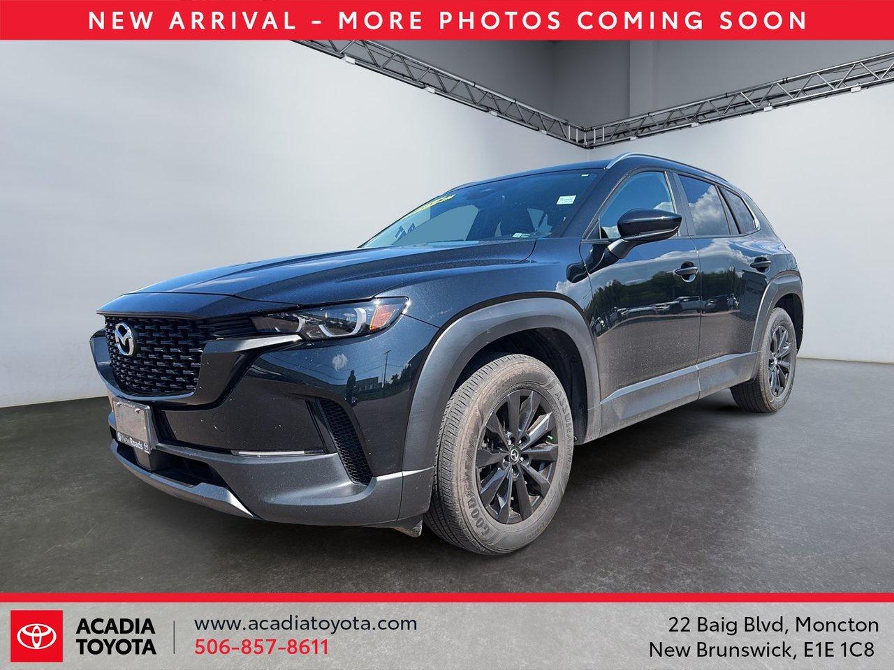Recent Arrival! Black Metallic 2025 Mazda CX-50 GS-L AWD 6-Speed Automatic SKYACTIV®-G 2.5L 4-Cylinder DOHC 16V



Sale price includes a $1,500 Finance Credit and is available to customers who finance their vehicle purchase through Acadia Toyota. Contact us for complete details and eligibility requirements.



NEW 2 YEAR MVI INSPECTION DONE HERE AT ACADIA TOYOTA, 4-Wheel Disc Brakes, 8 Speakers, ABS brakes, Automatic temperature control, Brake assist, Electronic Stability Control, Exterior Parking Camera Rear, Power driver seat, Power Liftgate, Power moonroof, Power steering, Power windows, Remote keyless entry, Speed-sensing steering.



Certification Program Details: Type your description here