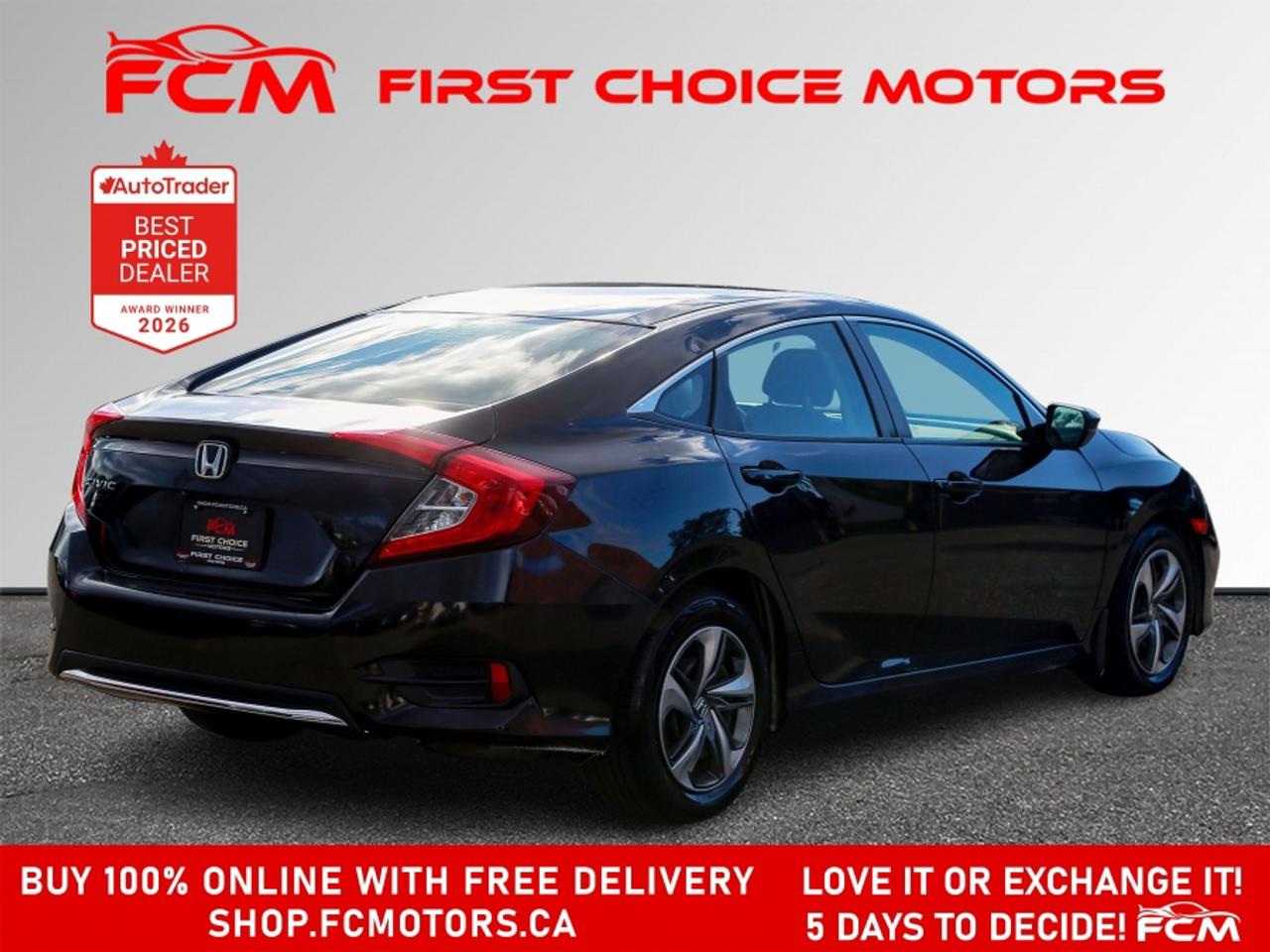 2019 Honda Civic LX | FULLY CERTIFIED WITH WARRANTY Photo