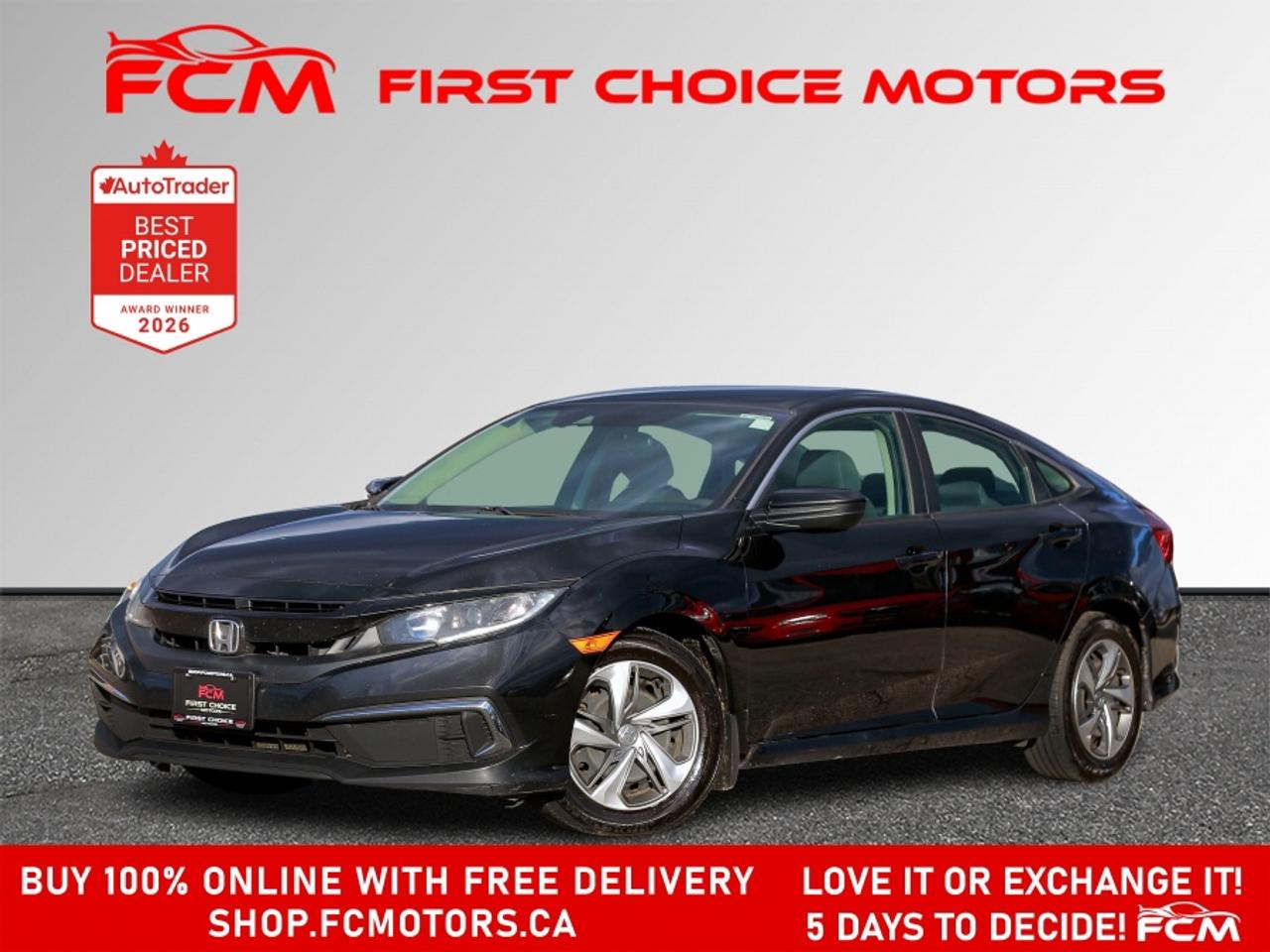 2019 Honda Civic LX | FULLY CERTIFIED WITH WARRANTY Photo0