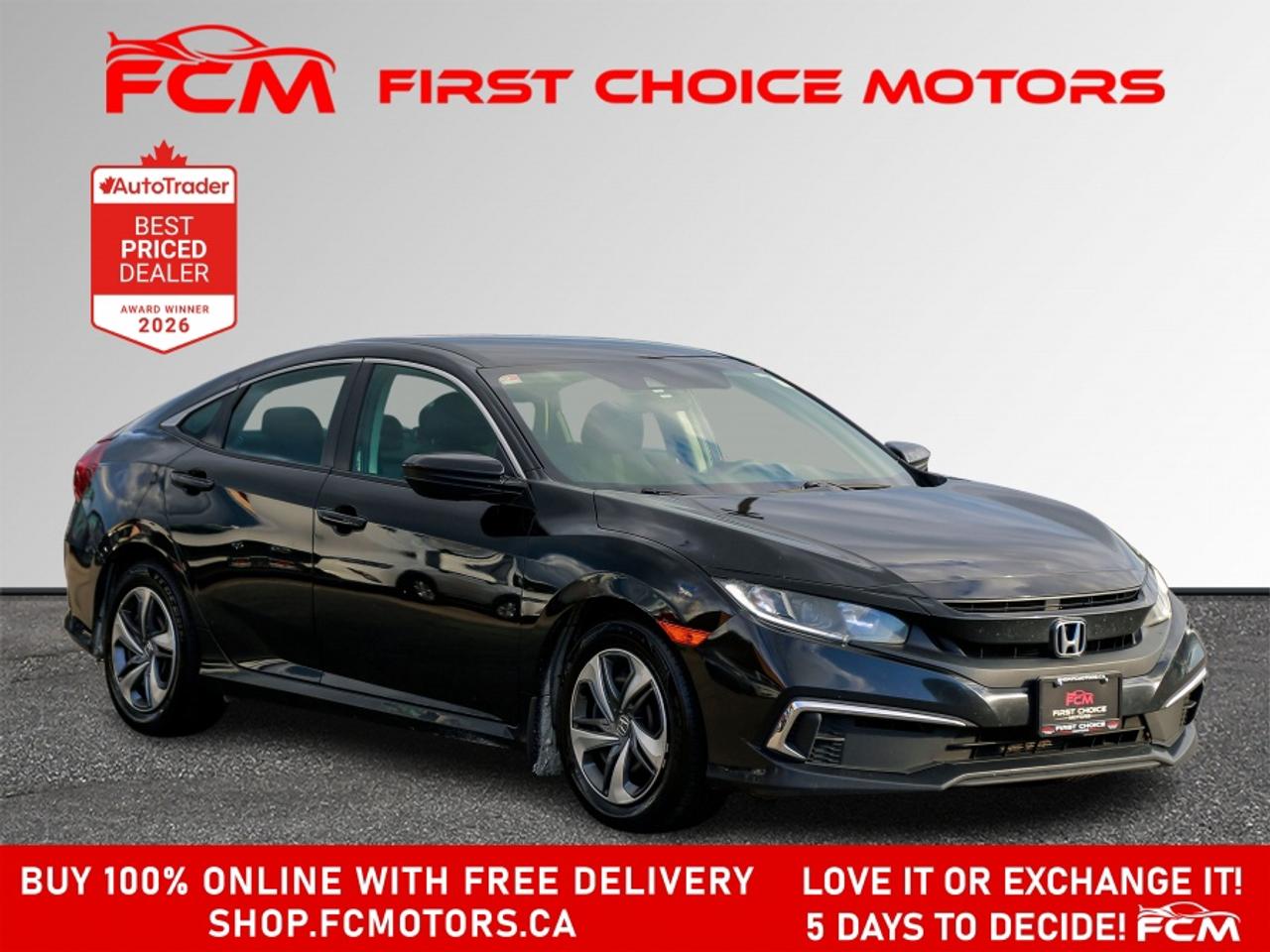 2019 Honda Civic LX | FULLY CERTIFIED WITH WARRANTY Photo