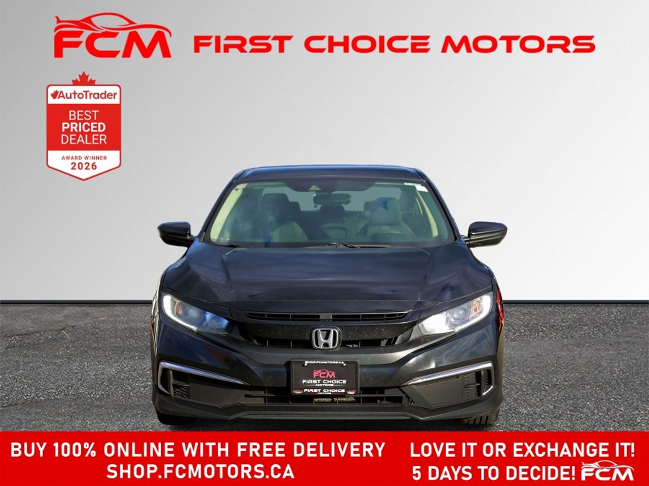 2019 Honda Civic LX | FULLY CERTIFIED WITH WARRANTY Photo