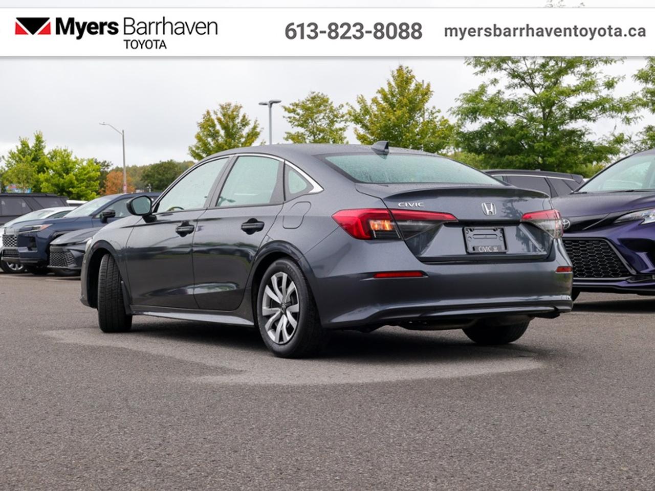2023 Honda Civic Sedan LX  - Heated Seats -  Apple CarPlay - $179 B/W Photo