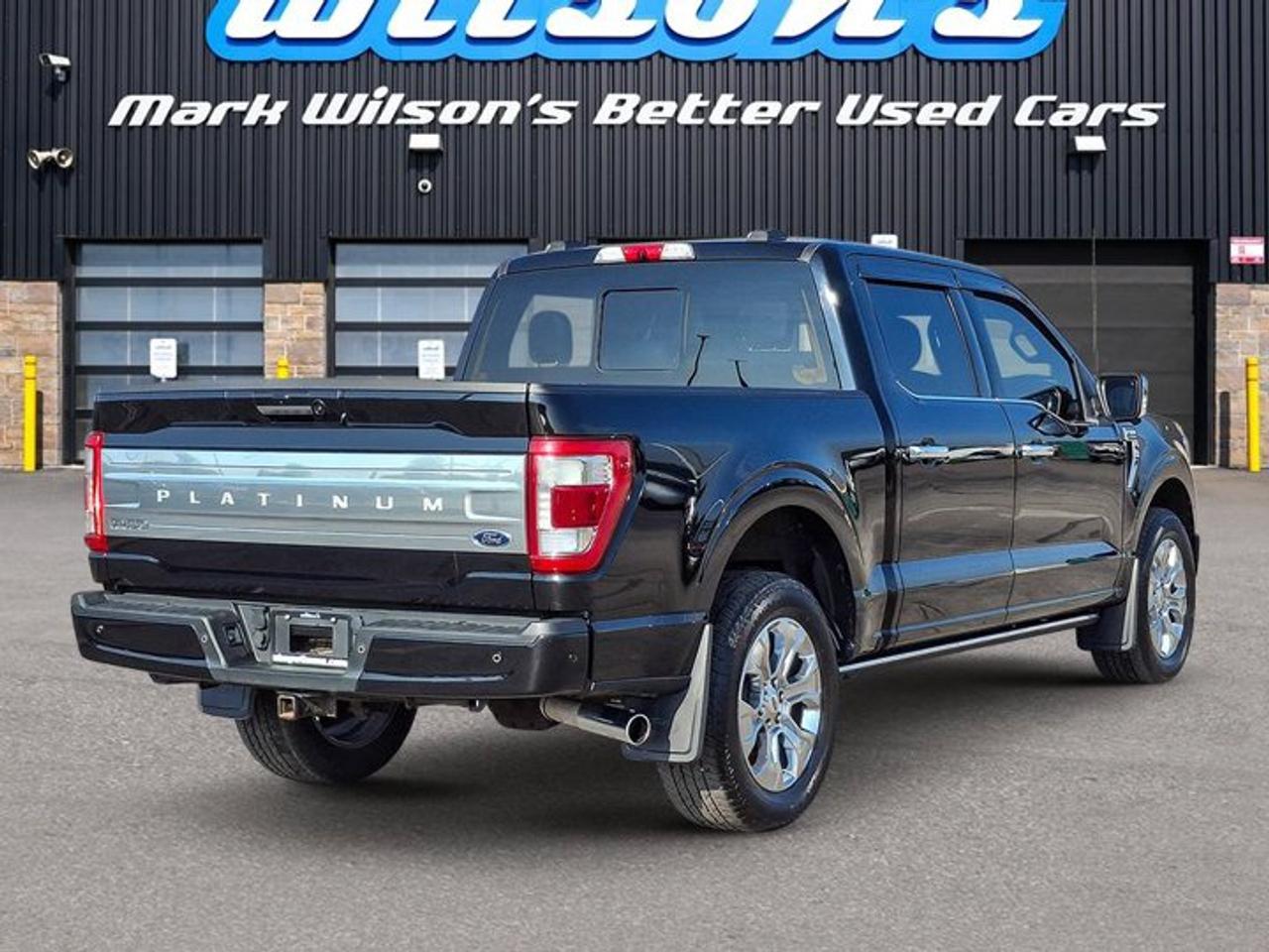 2021 Ford F-150 Platinum Crew 4x4 | 5.0L V8!! | FX4 | Leather | Sunroof | Tow Pkg | Heated + Cooled Seats and More ! Photo