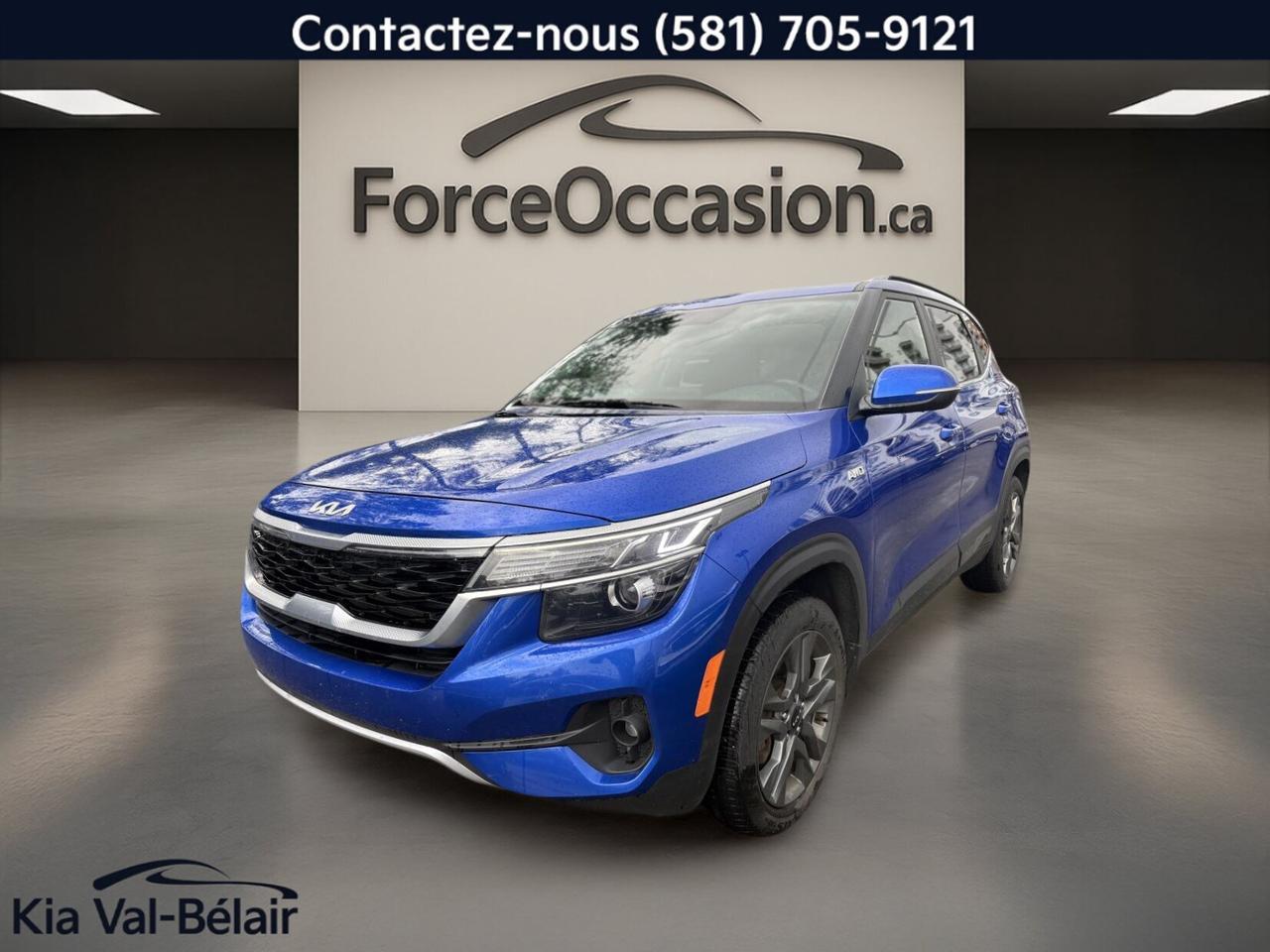 Used 2023 Kia Seltos EX * AWD * CUIR * TOIT * CAMÉRA * CARPLAY * VOLANT CHAUFF * for sale in Québec, QC