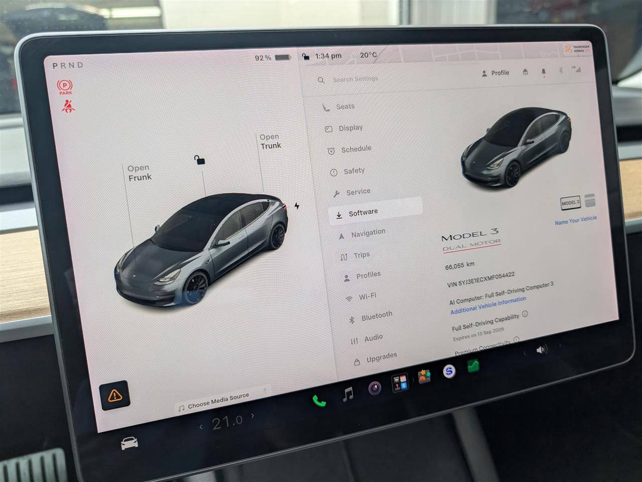 2021 Tesla Model 3 PERFORMANCE AWD - DUAL MOTOR Photo
