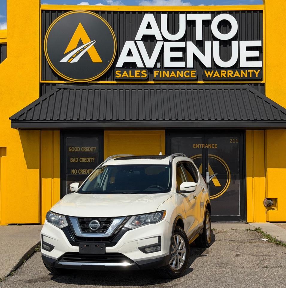This outstanding example of a 2019 Nissan Rogue SV is proudly offered by Auto Avenue Airdrie. <br/> This versatile SUV combines stylish design, impressive comfort, and confident performance, making it an excellent choice for both everyday driving and weekend adventures. The Rogue SV offers a spacious and refined interior, while its practical design provides the flexibility you need for passengers, cargo, and everything in between. <br/> Equipped with all-wheel drive, this Nissan Rogue delivers enhanced traction, stability, and confidence across a variety of road and weather conditions. The panoramic roof brings an open and enjoyable feel to the cabin, while the backup camera provides added convenience and confidence when maneuvering. <br/> Whether youre navigating city streets or heading out on a new adventure, the Nissan Rogue SV is ready for wherever the road takes you. Why keep looking? Youve found exactly what youve been looking for! <br/> AUTO AVENUE IS AN AMVIC LICENSED DEALERSHIP, COMMITTED TO PROVIDING EXCEPTIONAL SERVICE AND QUALITY VEHICLES WITH FLEXIBLE PAYMENT OPTIONS. <br/>