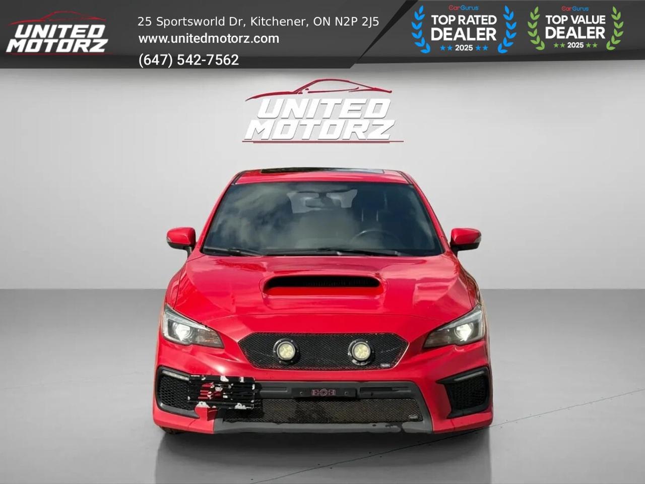 2018 Subaru WRX STI SPORT-TECH AWD 2.5L~CERTIFIED~ Photo