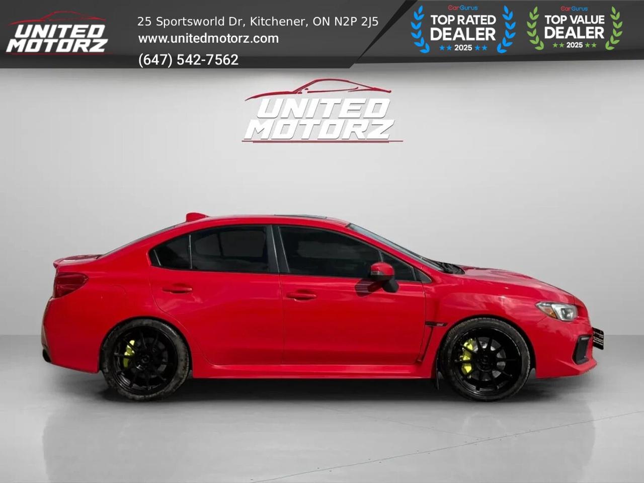 2018 Subaru WRX STI SPORT-TECH AWD 2.5L~CERTIFIED~ Photo