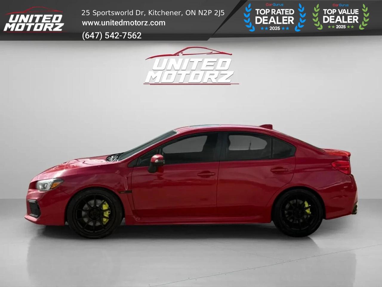 2018 Subaru WRX STI SPORT-TECH AWD 2.5L~CERTIFIED~ Photo