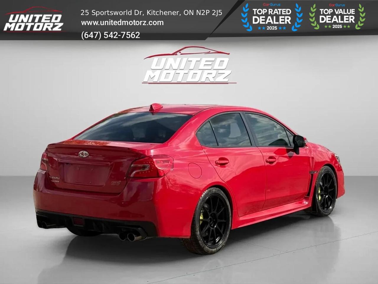 2018 Subaru WRX STI SPORT-TECH AWD 2.5L~CERTIFIED~ Photo