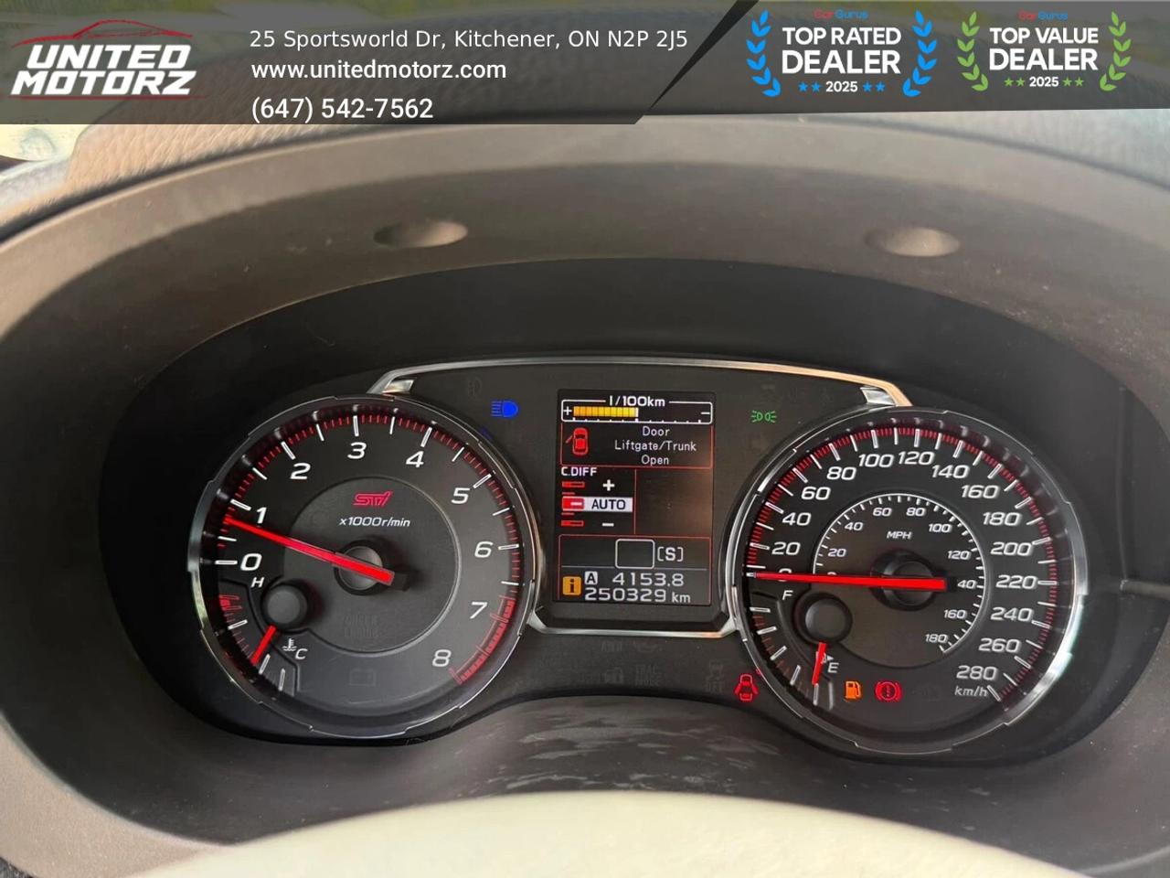 2018 Subaru WRX STI SPORT-TECH AWD 2.5L~CERTIFIED~ Photo