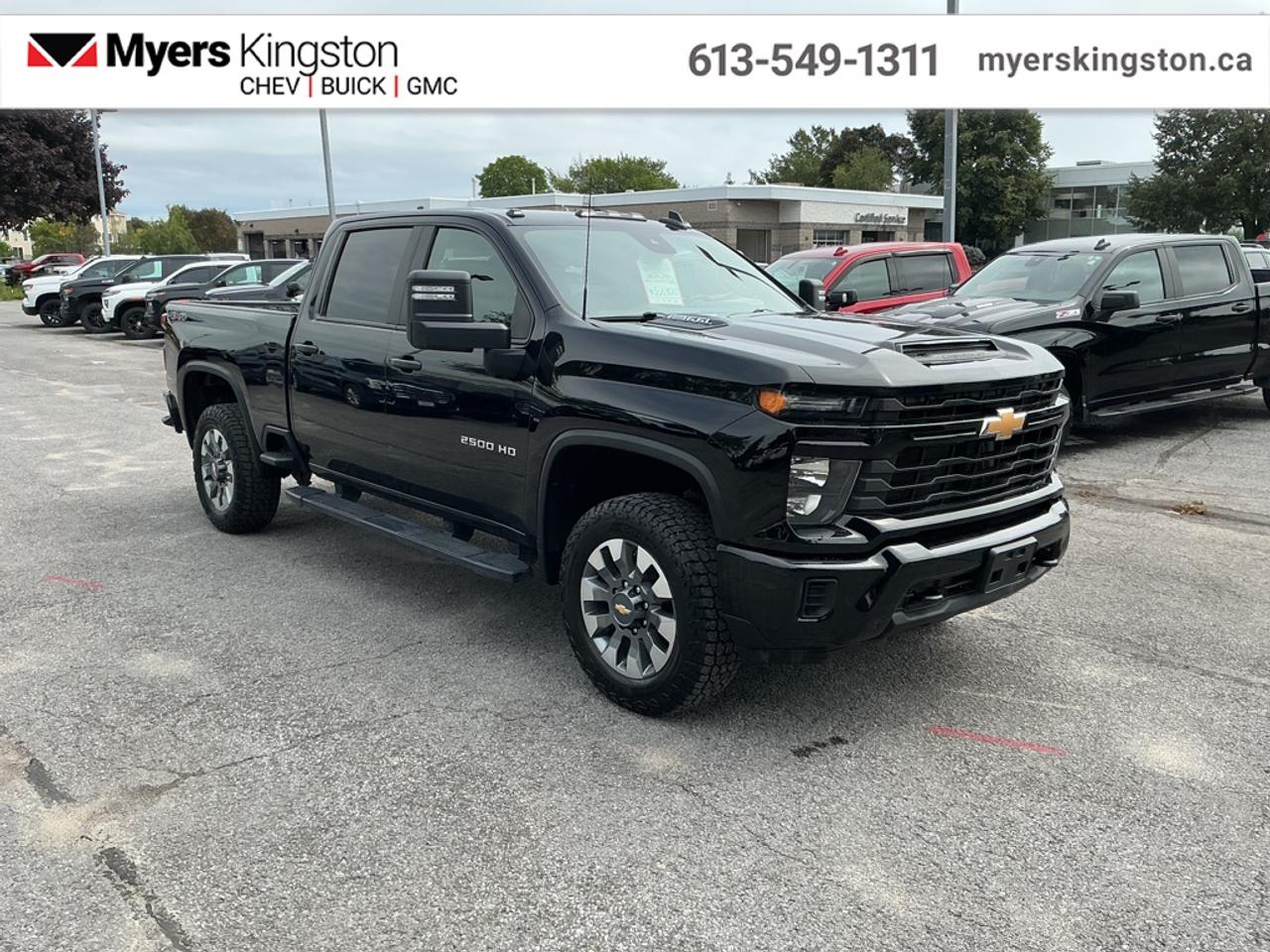 2024 Chevrolet Silverado 2500 HD Custom  - Aluminum Wheels - $391 B/W Photo