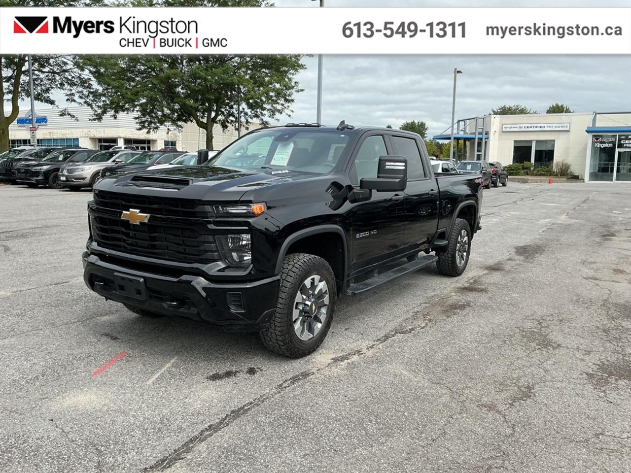 2024 Chevrolet Silverado 2500 HD Custom  - Aluminum Wheels - $391 B/W Photo