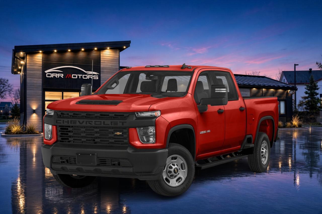 Red 2021 Chevrolet Silverado 2500HD Pickup Truck Four-Wheel Drive 6-Speed Automatic
