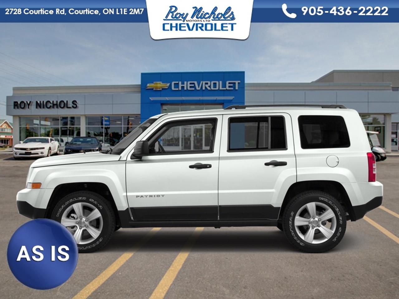 Used 2016 Jeep Patriot SPORT for sale in Courtice, ON