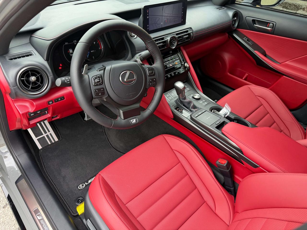 2025 Lexus IS F SPORT 2 1 OWNER CLEAN CARFAX RED INT CERTIFIED Photo