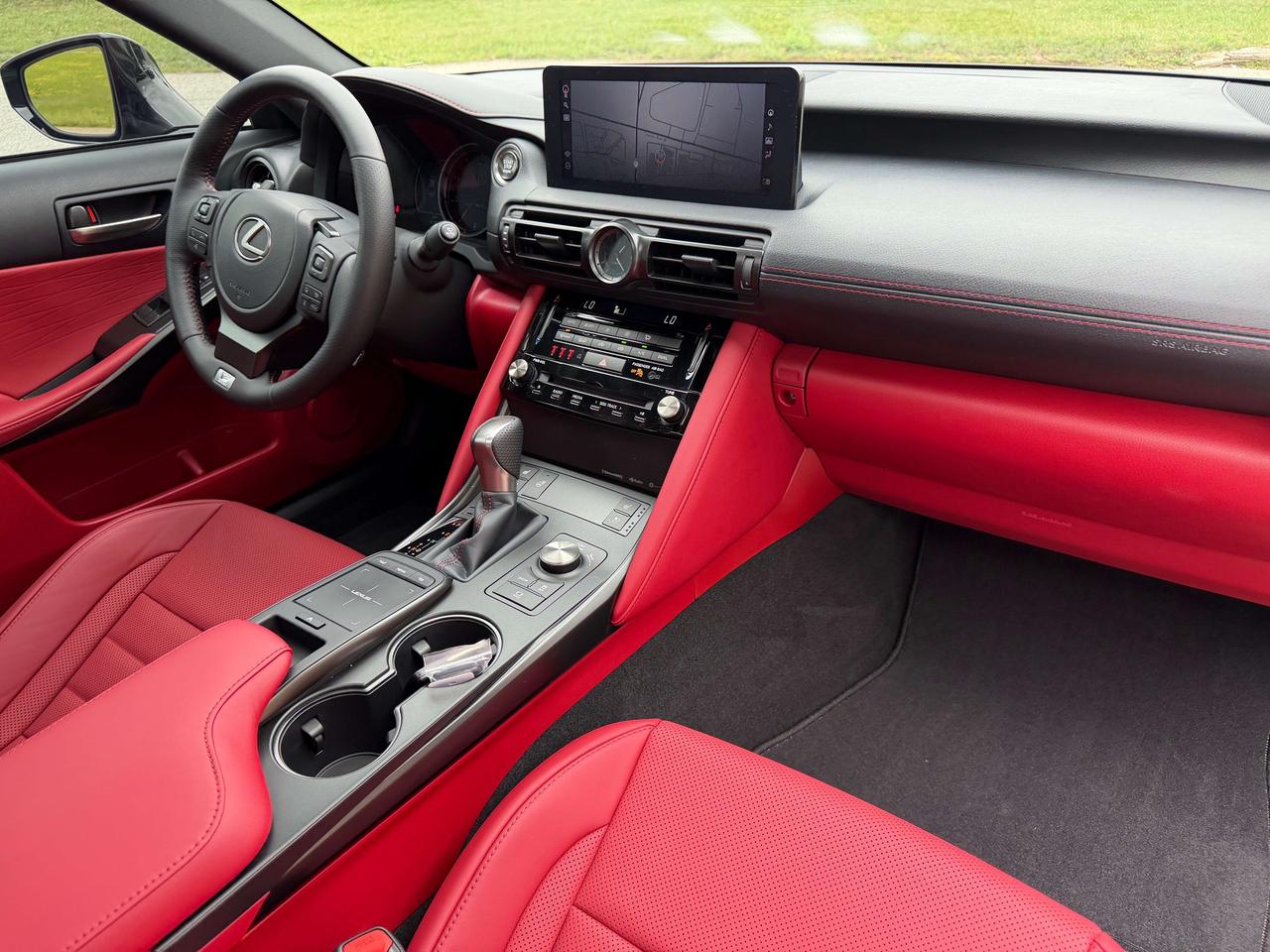 2025 Lexus IS F SPORT 2 1 OWNER CLEAN CARFAX RED INT CERTIFIED Photo