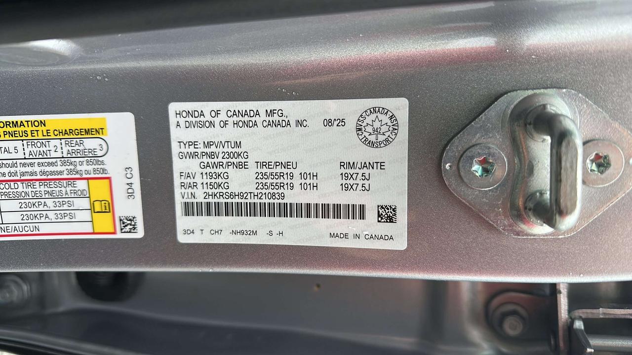 2026 Honda CR-V Touring Photo