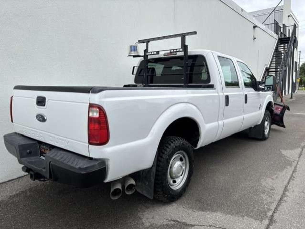 2013 Ford F-250 4WD 6.7L POWER STROKE DIESEL-WESTERN V SNOW PLOW!! Photo