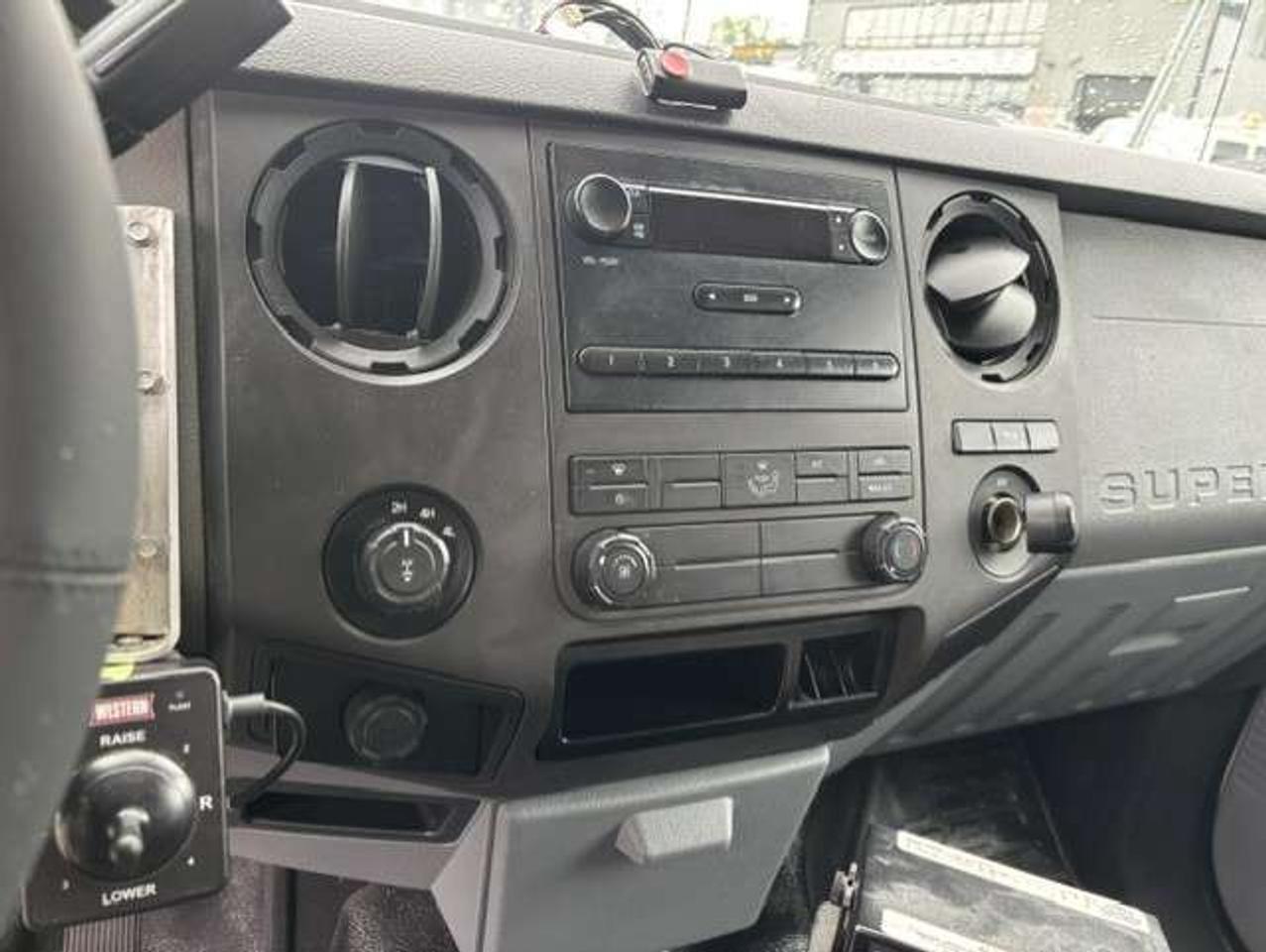 2013 Ford F-250 4WD 6.7L POWER STROKE DIESEL-WESTERN V SNOW PLOW!! Photo