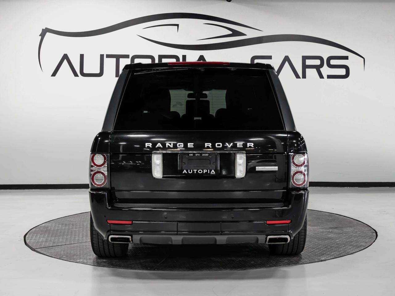 2012 Land Rover Range Rover SC AUTOBIOGRAPHY REAR DVD NAVI RED INT REAR CAM Photo
